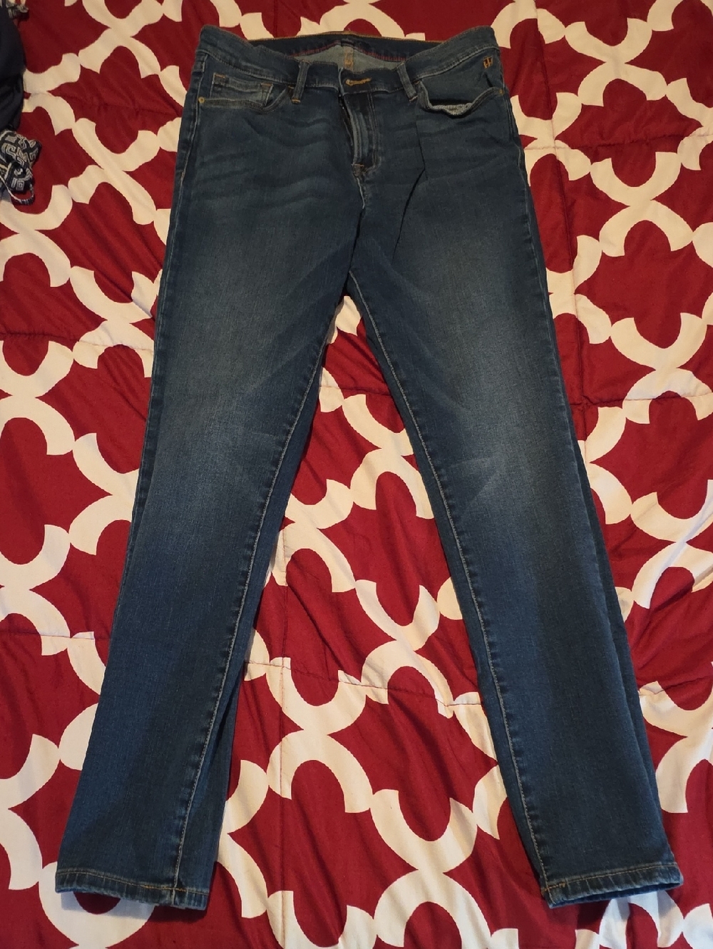 Classic Dark Blue Women's Jeans - Slim Fit